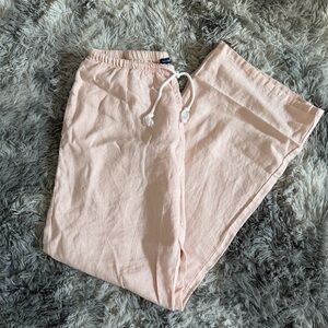 Brandy Melville pink linen pants